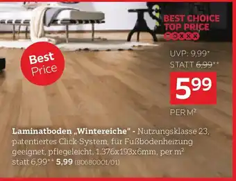 XXXLutz Laminatboden Wintereiche Angebot