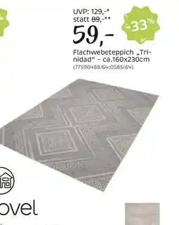 XXXLutz Flachwebeteppich Trinidad Angebot