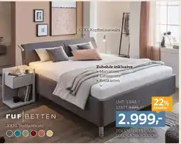 XXXLutz Polsterbett casa, lgfl. ca. 180x200cm Angebot