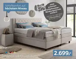 XXXLutz Boxspringbett lgfl. ca. 180x200cm Angebot