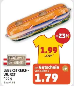 PENNY Leberstreich- wurst Angebot