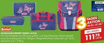 Libro Schultaschenset Sunny 4-Tlg Angebot