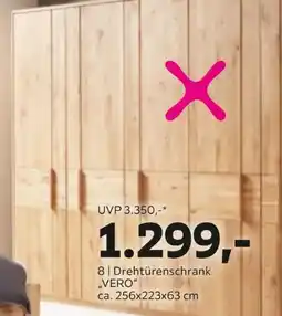 Mömax ecoTree Drehtürenschrank Vero Angebot