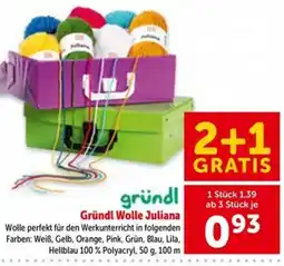 Interspar Gründl Wolle Juliana Angebot