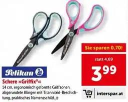 Interspar Schere Griffix Angebot