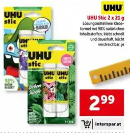 Interspar UHU Stic 2 x 21 g Angebot
