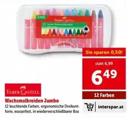 Interspar Wachsmalkreiden Jumbo Angebot