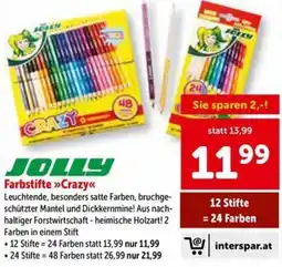 Interspar JOLLY Farbstifte Crazy Angebot