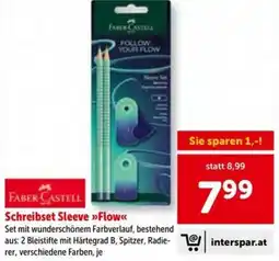 Interspar Schreibset Sleeve Flow Angebot