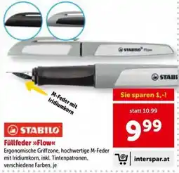 Interspar Füllfeder Flow Angebot