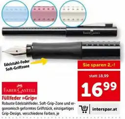 Interspar Füllfeder Grip Angebot