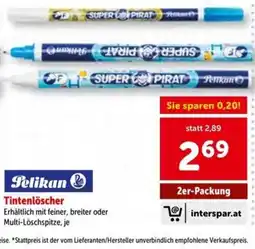 Interspar Tintenlöscher Angebot