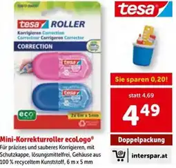 Interspar Mini-Korrekturroller ecologo Angebot