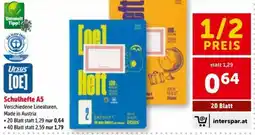 Interspar Schulhefte A5 Angebot