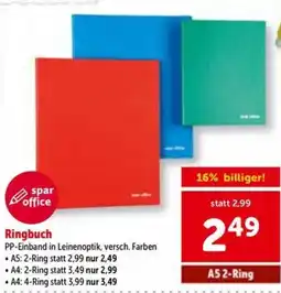 Interspar Ringbuch Angebot