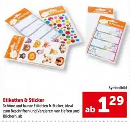 Interspar Etiketten & Sticker Angebot