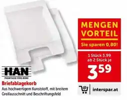 Interspar HAN Briefablagekorb Angebot