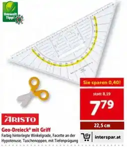 Interspar Geo-Dreieck mit Griff Angebot