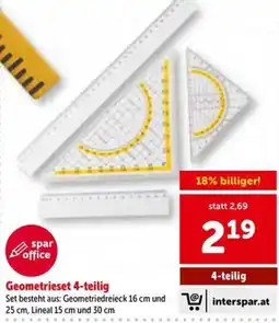 Interspar Geometrieset 4-teilig Angebot