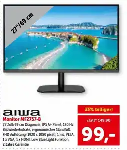 Interspar Alwa monitor mf2757-b Angebot