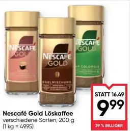 Maximarkt Nescafé Gold Löskaffee Angebot