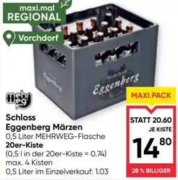 Maximarkt Schloss Eggenberg Märzen Angebot