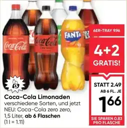 Maximarkt Coca-Cola Limonaden Angebot