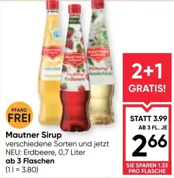 Maximarkt Mautner Markhof Sirup Angebot