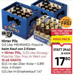 Maximarkt Hirter Pils Angebot