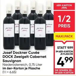 Maximarkt Josef Dockner Cuvée Dock Zweigelt Cabernet Sauvignon Angebot