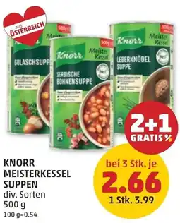 PENNY Knorr meisterkessel suppen Angebot