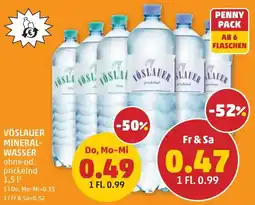 PENNY Vöslauer mineral- wasser Angebot