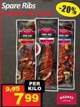 Wurstico Spare Ribs Angebot