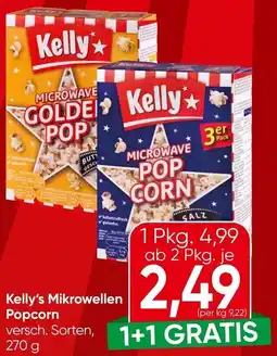 Spar Kelly's Mikrowellen Popcorn Angebot