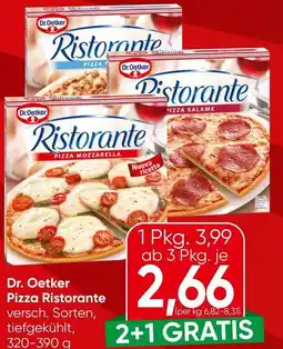Spar Dr.oetker pizza mozzarella Angebot