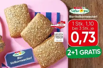 Spar Bio- Vollkornweckerl Angebot
