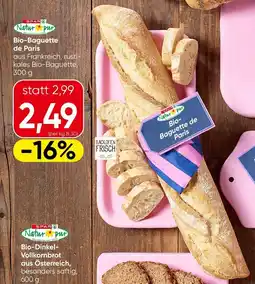 Spar Bio-Baguette de Paris Angebot