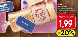 Spar SPAR Buttertoast Angebot