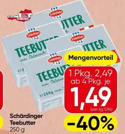 Spar Schärdinger Teebutter Angebot