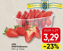 Spar Süße SPAR Erdbeeren Angebot