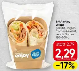 Spar SPAR enjoy Wraps Angebot