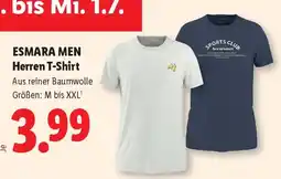Lidl Esmara men herren t-shirt Angebot
