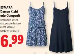 Lidl Esmara Damen Kleid oder Jumpsuit Angebot