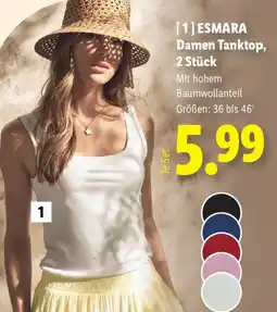 Lidl Esmara Damen Tanktop Angebot