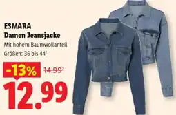 Lidl Esmara Damen Jeansjacke Angebot