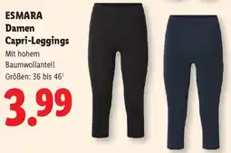Lidl ESMARA Damen Capri-Leggings Angebot