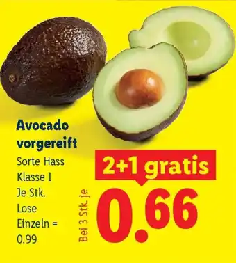 Lidl Avocado vorgereift Angebot