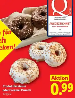 Lidl Crodot Haselnuss oder Caramel Crunch Angebot