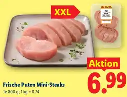 Lidl Frische Puten Mini-Steaks Angebot