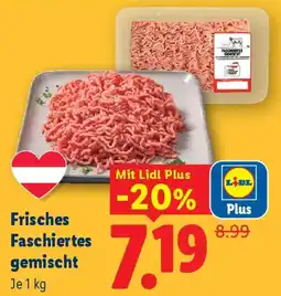 Lidl Frisches Faschiertes gemischt Angebot